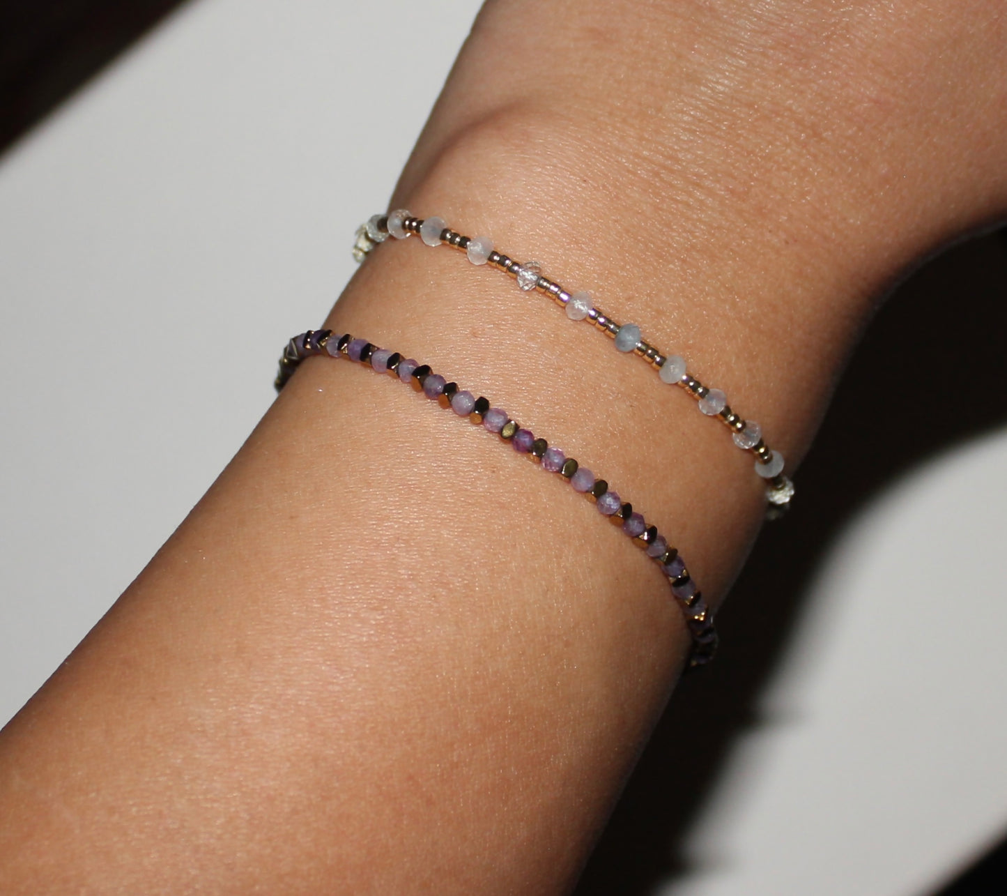 Gold ip boncuk bileklik