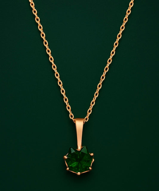 Lotus Gümüş Kolye