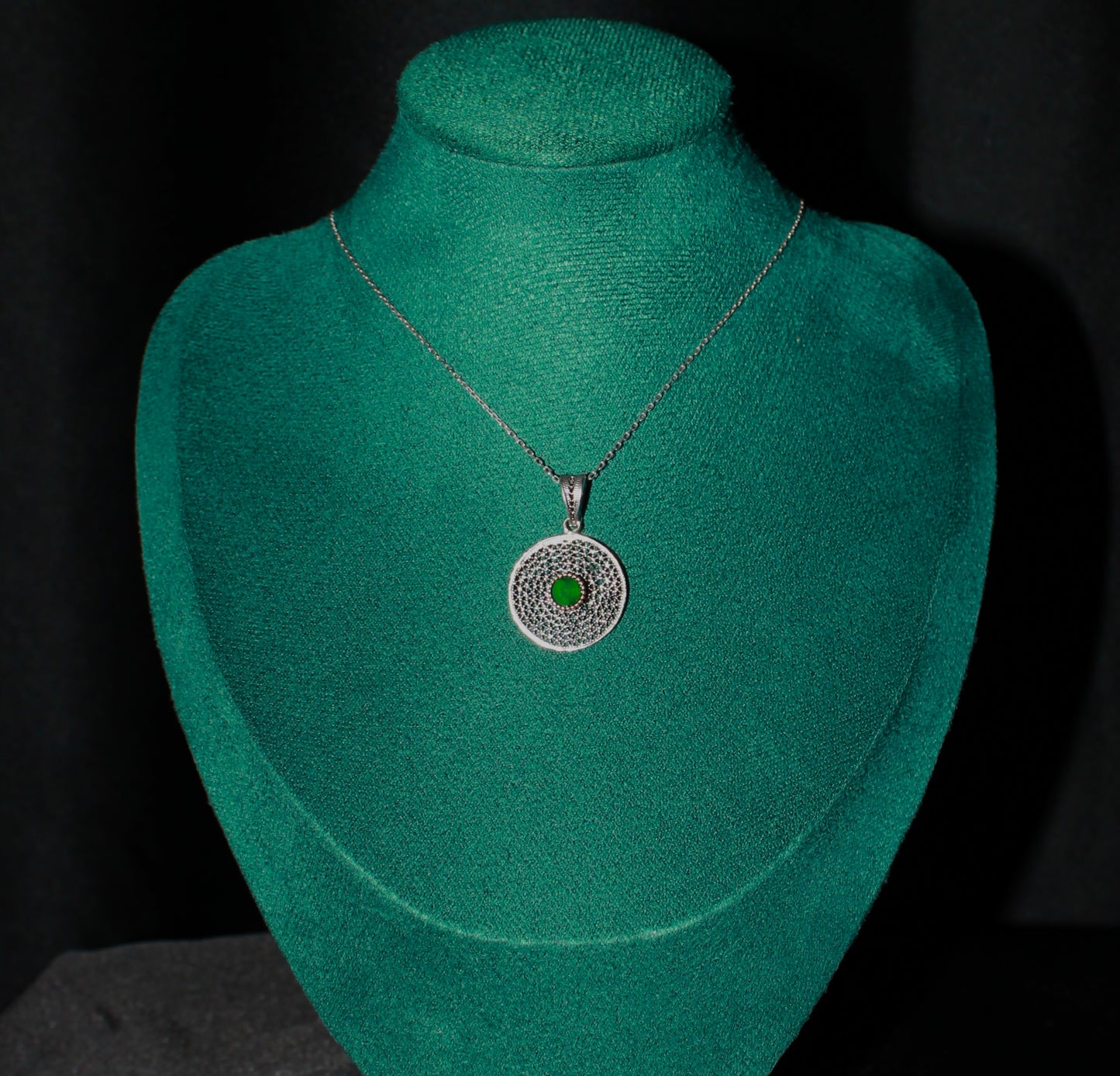 Telkari Gümüş Kolye