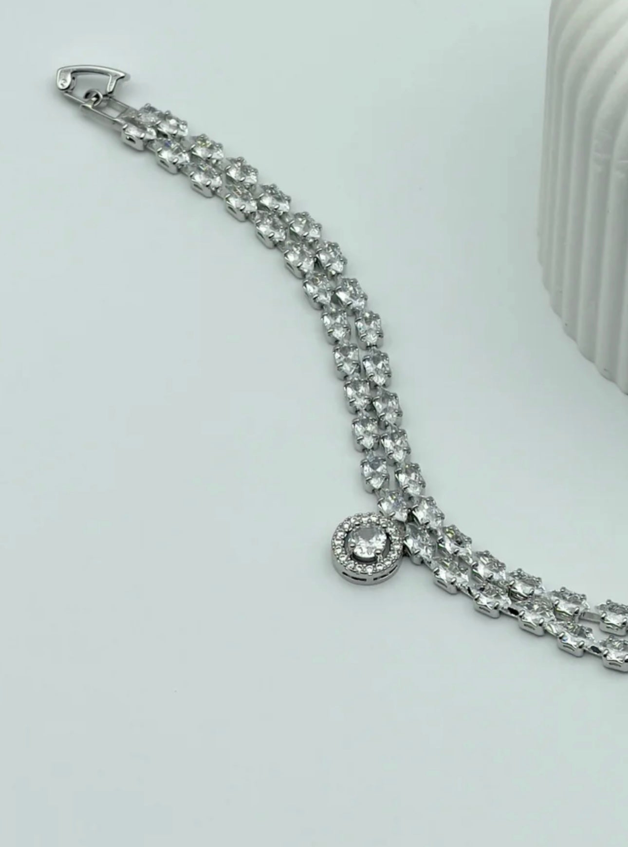 14K Kaplama Taşlı Bileklik