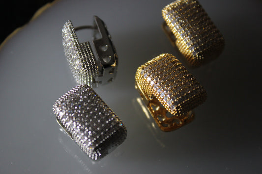 Zirkon İşleme Çelik Küpe